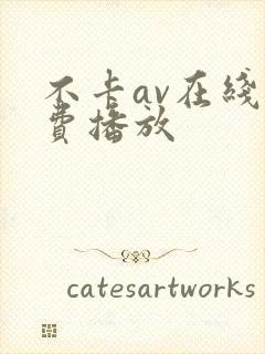不卡av在线免费播放