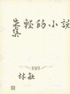 朱轻的小说作品集