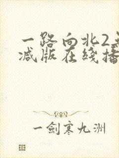 一路向北2无删减版在线播放