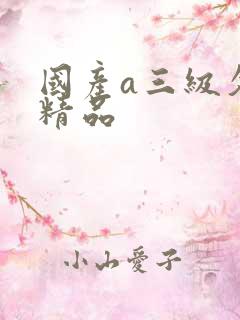 国产a三级久久精品