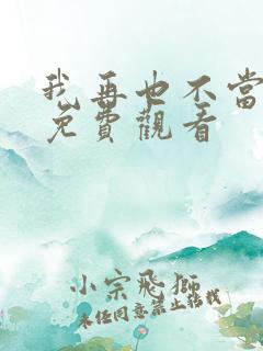 我再也不当后爸免费观看
