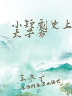 小短剧史上最强太子爷