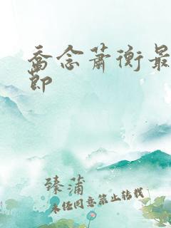 乔念萧衡最新章节