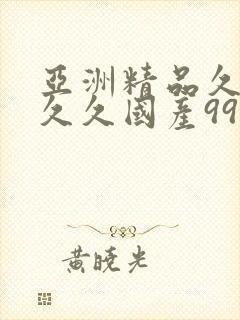 亚洲精品久久久久久国产99第二页