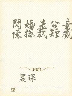 闪婚老公竟是千亿总裁短剧免费观看