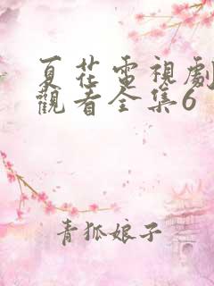 夏花电视剧免费观看全集6