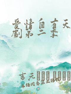 爱情自有天意短剧第二季