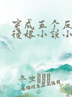 穿成五个反派的后娘小说小说