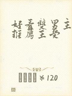 好看双男主小说推荐主受