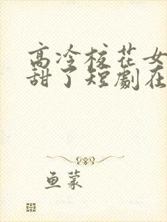 高冷校花女友太甜了短剧在线观看