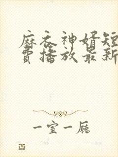 麻衣神婿短剧免费播放最新集数