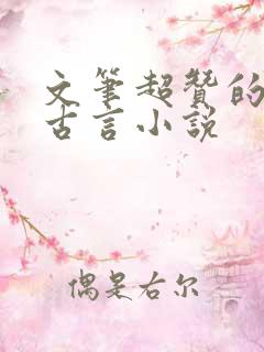 文笔超赞的宅斗古言小说