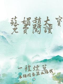 苏媚赵大宝正版免费阅读