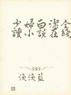 少妇白洁全文阅读小说在线
