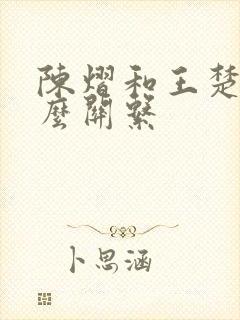 陈熠和王楚钦什么关系