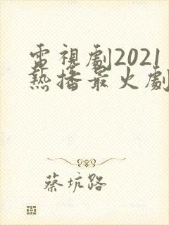 电视剧2021热播最火剧