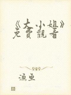 《大小姐》全集免费观看