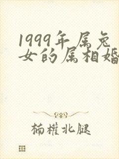 1999年属兔女的属相婚配表