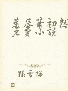 叶辰萧初然小说免费小说