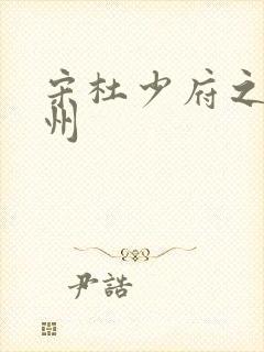 宋杜少府之任蜀州
