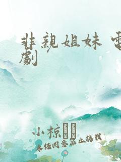 非亲姐妹 电视剧