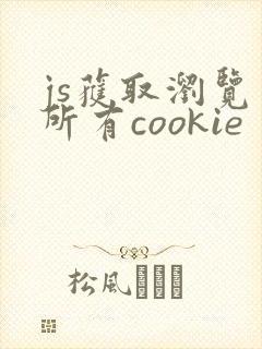 js获取浏览器所有cookie
