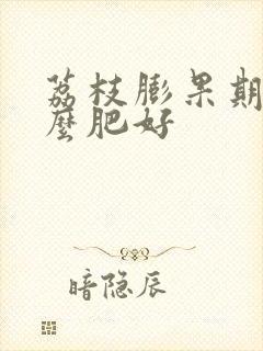 荔枝膨果期施什么肥好