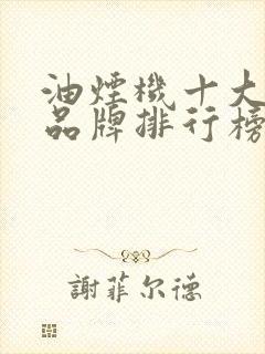 油烟机十大公认品牌排行榜20
