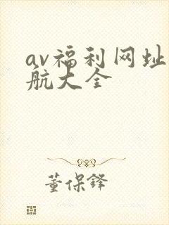 av福利网址导航大全