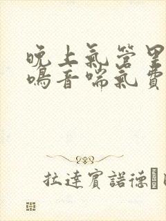 晚上气管里有痰鸣音喘气费劲