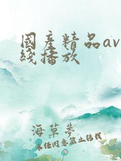 国产精品av在线播放