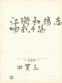 江珊和杨志刚拍吻戏4集