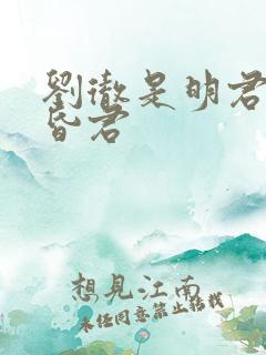 刘彻是明君还是昏君