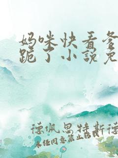 妈咪快看爹地又跪了小说免费阅读