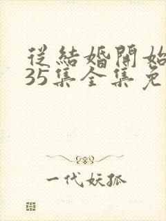 从结婚开始恋爱35集全集免费
