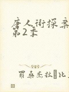 唐人街探案网剧第2季