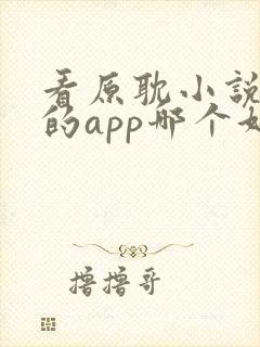 看原耽小说免费的app哪个好用