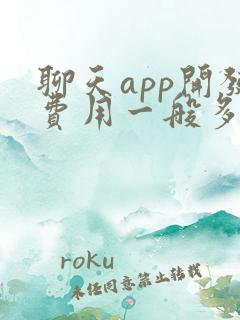 聊天app开发费用一般多少钱
