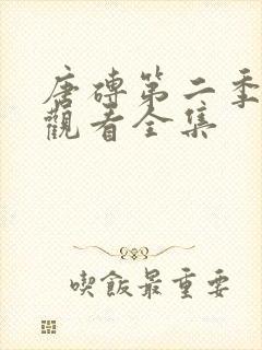 唐砖第二季免费观看全集