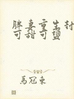 胖妻重生封先生可甜可盐