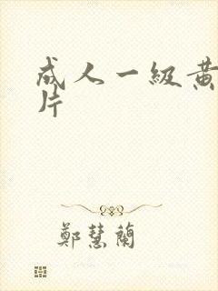 成人一级黄色淫片