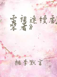 电视连续剧《伪装者》