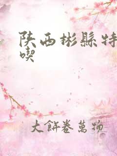 陕西彬县特产小吃