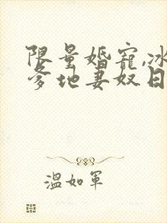 限量婚宠,冰山爹地妻奴日常哪里有