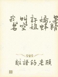 我叫许娇,是一名空姐蚌精小说