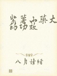 紫薯山药大米粥的功效