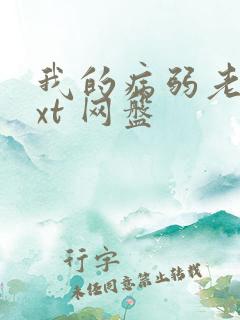 我的病弱老婆txt 网盘