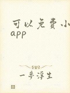 可以免费小说的app