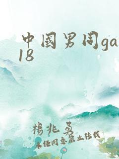 中国男同gay18