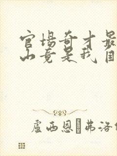 官场奇才最强靠山竟是我自己李霖阅读全文